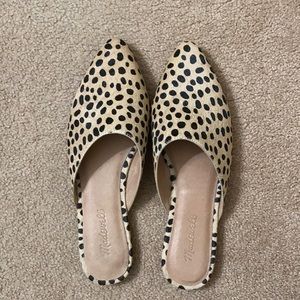 Madewell Size 8 Pony Hair Mules